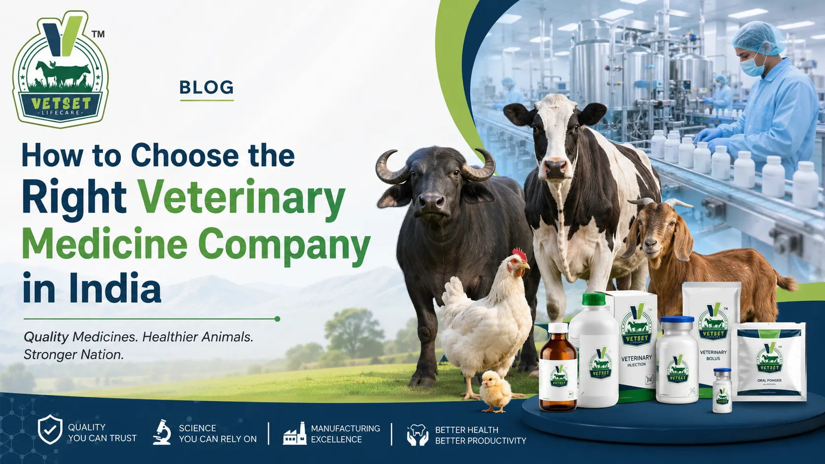 How to Choose the Right Veterinary Medicine Company in India 