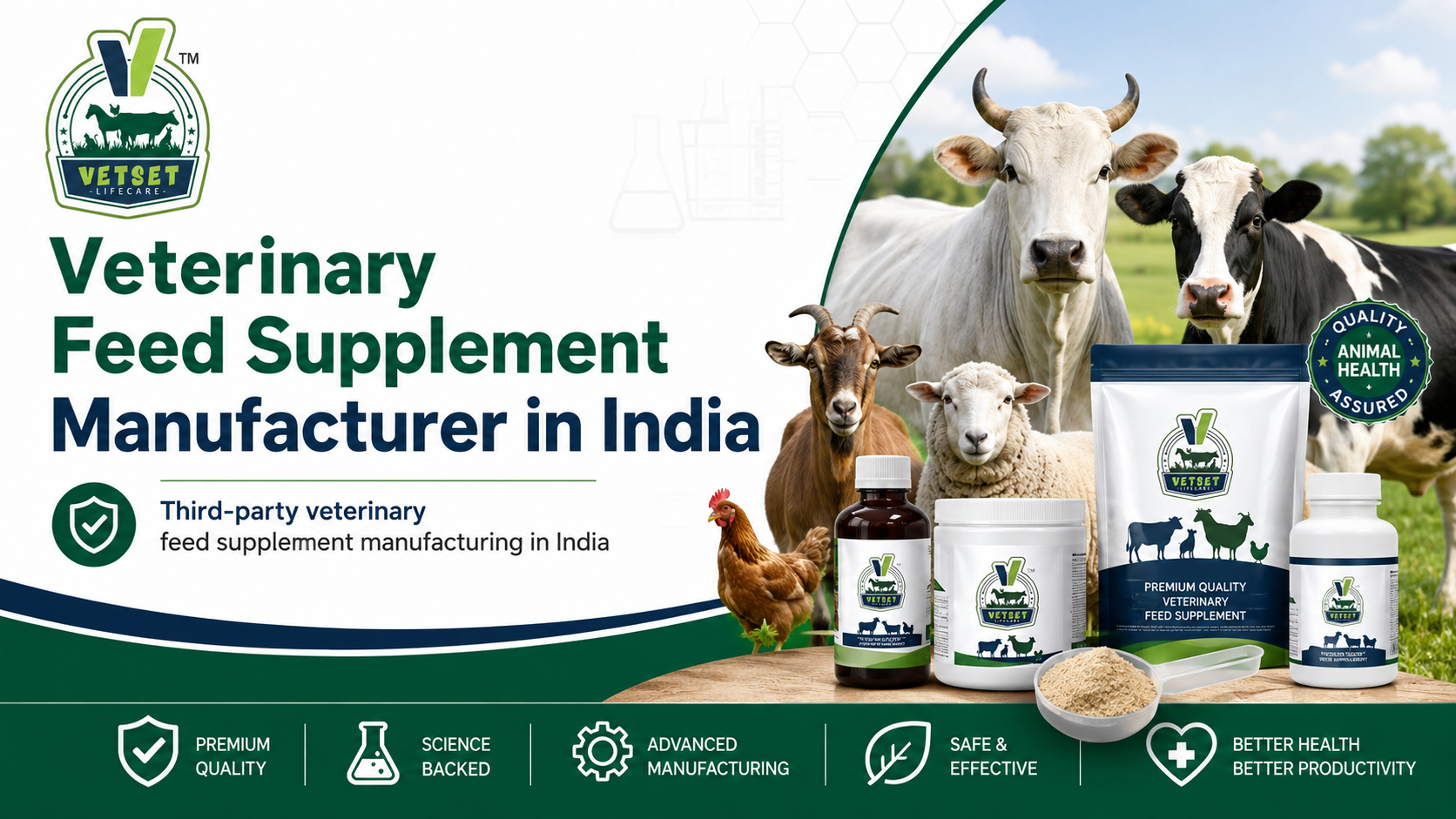 Veterinary Feed Supplement Manufacturer in India
