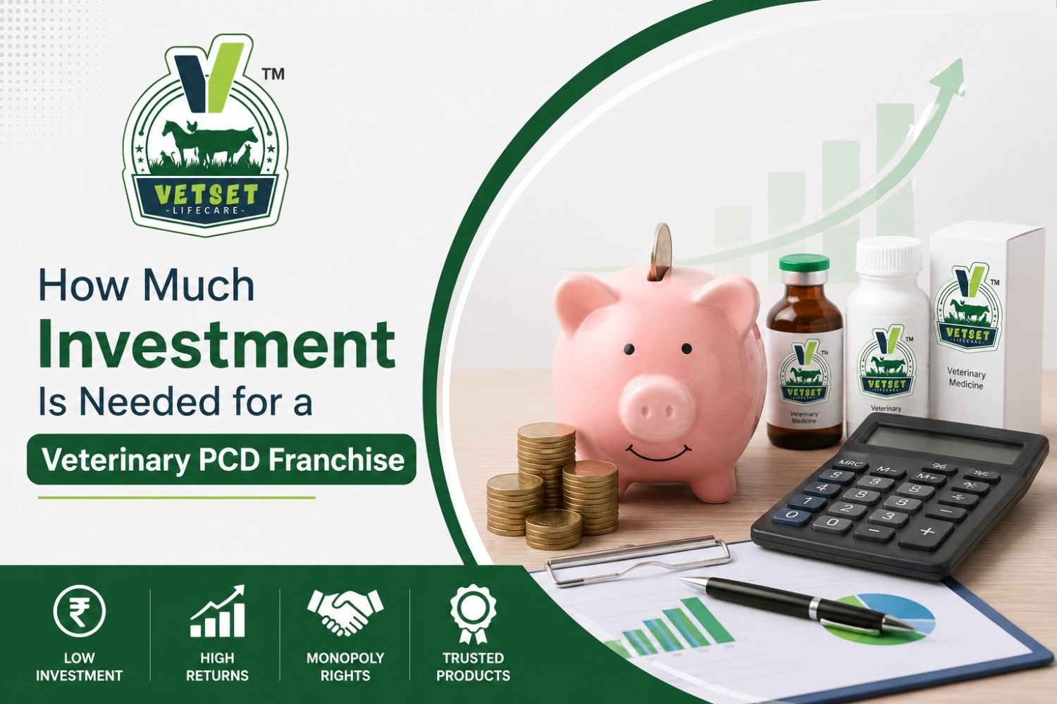 How Much Investment Is Needed for a Veterinary PCD Franchise