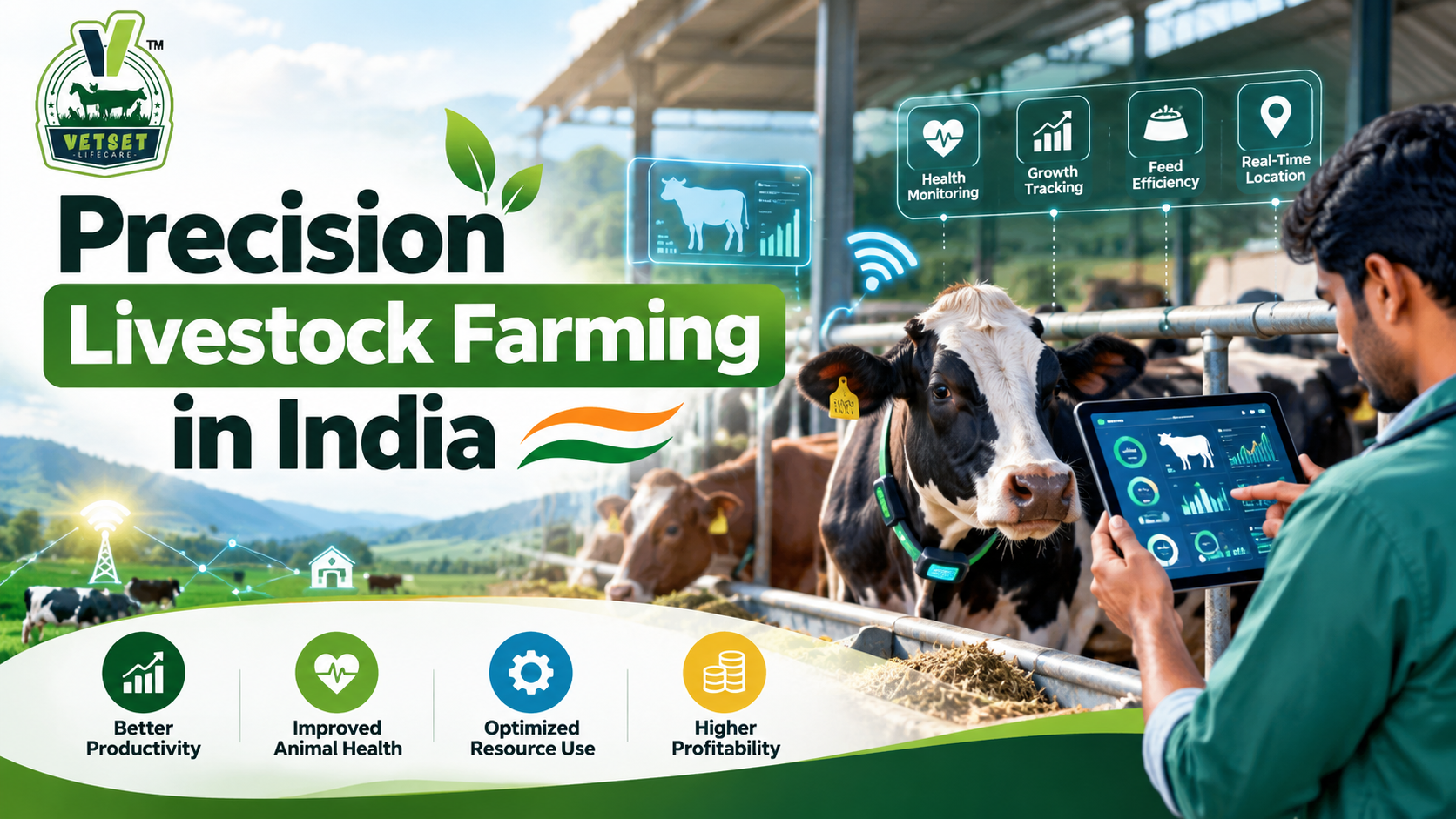 Precision Livestock Farming in India